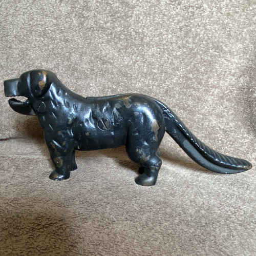 Vintage cast iron - vintage, dog