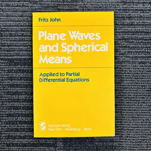 Fritz john plane waves and - fritz,