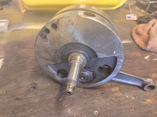 Bsa b44 crankshaft - bsa, crankshaft.