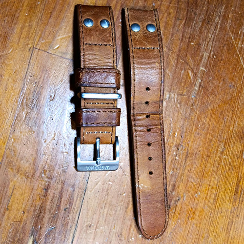 Used 20mm stowa brown leather - used,