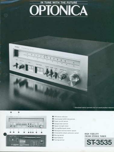 1976 optonica 3535 - 1976, st-3535