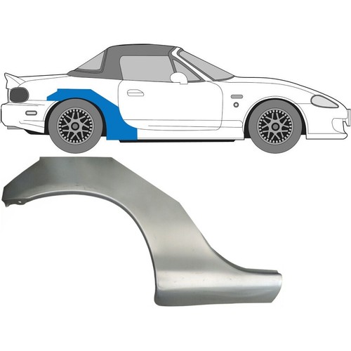 Mazda 1998 2005 rear - mx-5, nb