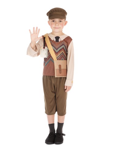 Evacuee schoolboy childrens - evacuee,