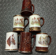 6 x Ceramic Tankards Mugs