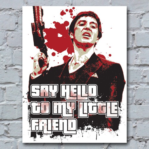 Say hello scarface movie - hello,