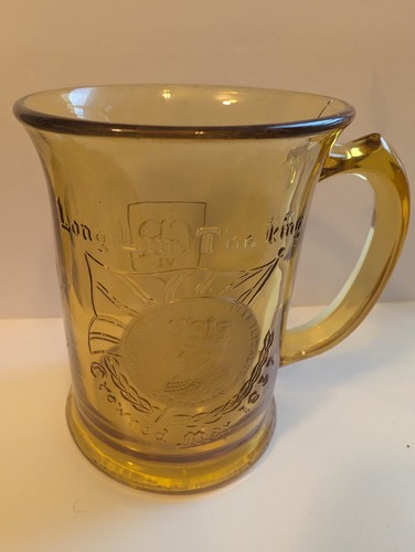 1937 amber glass - amber,