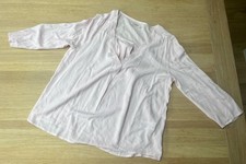 Ladies Pale Pink Blouse Large