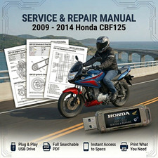 HONDA CBF125 2009 2010 2011