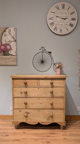 Antique pine vintage victorian - pine,
