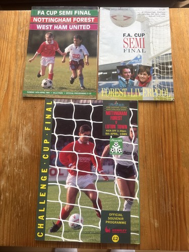 Nottingham forest programmes - nottingham,