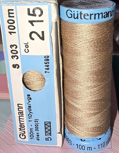 Gutermann silk thread 303 - gutermann,