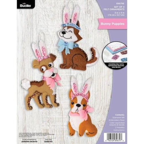 Bucilla felt ornaments - bucilla,