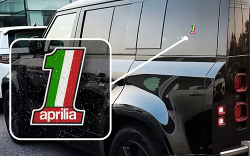 Italia vespa sticker - sticker, 7cm