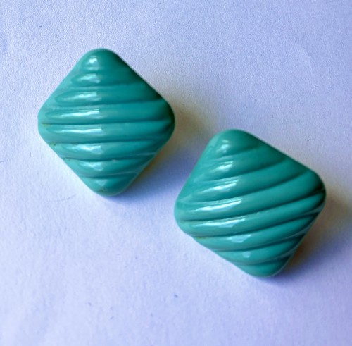Vintage 1980s retro teal