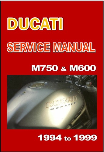 Ducati workshop manual m750 - manual, &