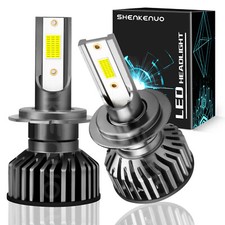 H7 LED Headlight Replace Xenon Hi/Low Beam Car Bulbs 6000K Super Bright Headlamp