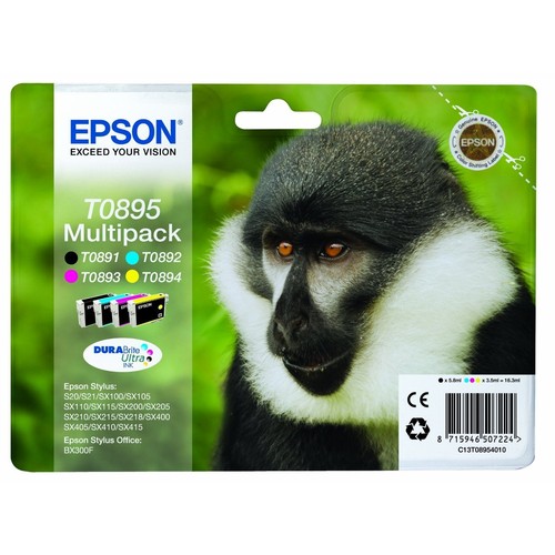 Epson original t0895 monkey - epson,