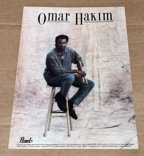 Pearl drums omar hakim - drums,