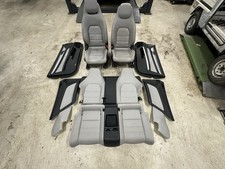 2009 Mercedes E Class AMG E350 Grey Leather Coupe Interior Seats And Door Cards