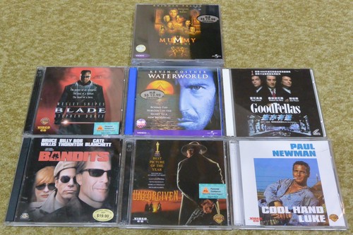 Job lot video - x7, cd