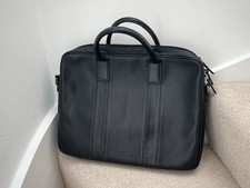 Hugo Boss Leather Laptop Bag