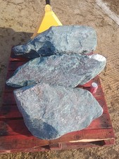 Large granite garden - garden, rocks