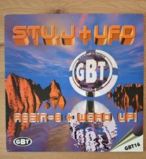 Stu J + UFO Resin-8 + Word Up - 1997 - GBT16 -Hard Trance/Acid - VG Condition