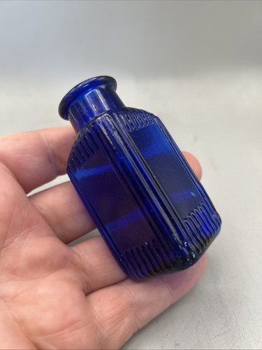 Nice small blue glass 1920s - nice,