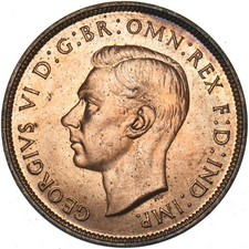 1937 Penny - George VI British