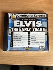 Elvis Chartbuster Karaoke CD + graphics