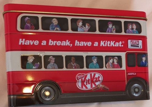 Nestle kitkat bus - nestle, 19cm