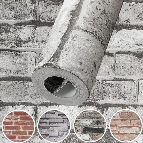 Brick effect wallpaper - 3d,