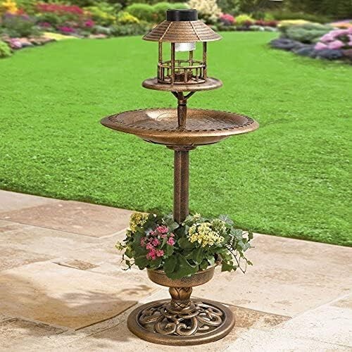 Bird hotel feeder bath - &,