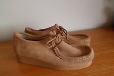 Ladies Neutral Suede Next
