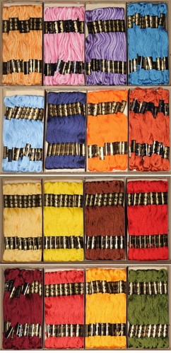 Mouzakis stranded cotton cross