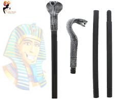Egyptian Cobra Snake Staff Cane Sceptre for Fancy Dress Costume Accessory