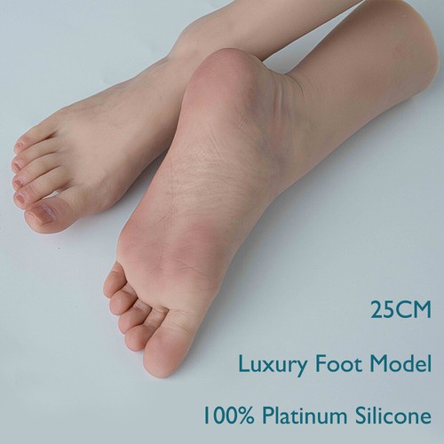 Luxury silicone female feet - luxury,