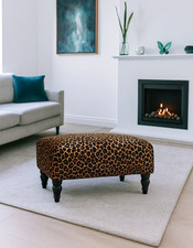 Animal leopard print fabric - leopard,