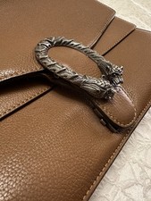 Gucci Dionysus Shoulder Bag Large Brown Leather