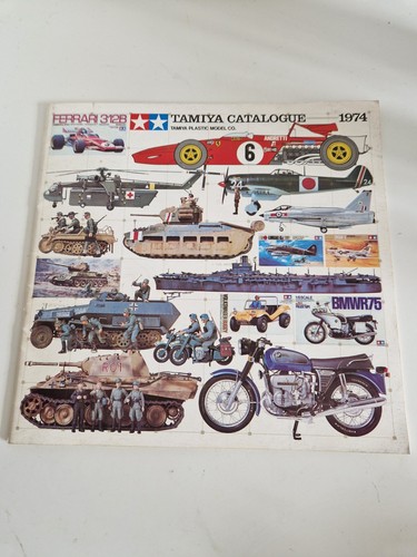 1974 tamiya catalogue showcase