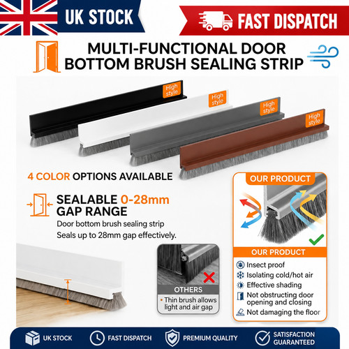 Door draught excluder - door,