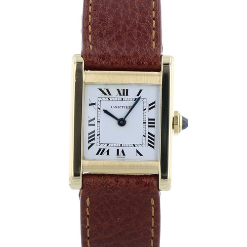 Cartier tank 78093 white - 20,