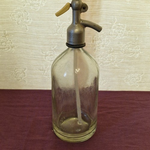 Vintage european glass soda - vintage,