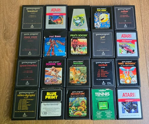 Vintage atari woody 2600 - vintage, games