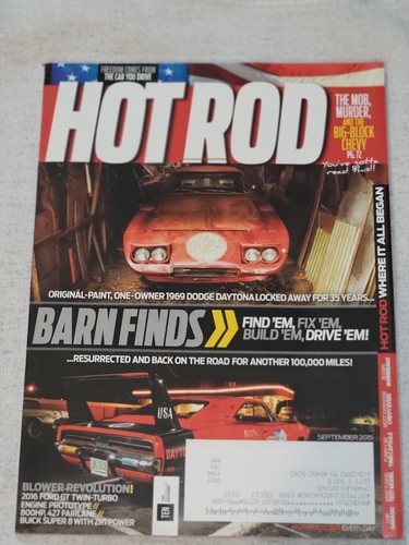 Hot rod magazine september - magazine,