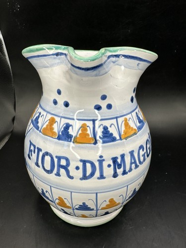 Hand painted italian - painted, pottery