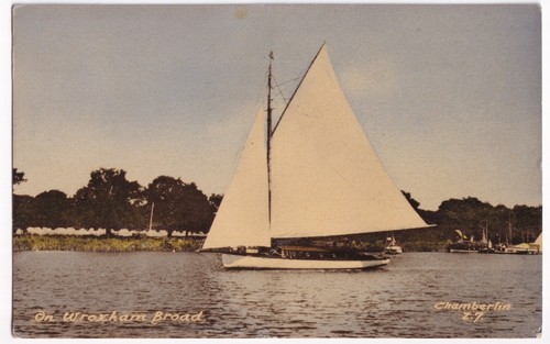 Sailing boat wroxham - sailing, broad