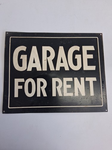 Rare vintage 1930s garage - "garage, for