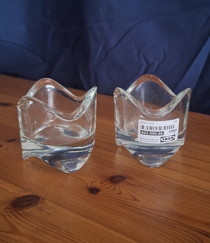Set ikea glass votive - 2,