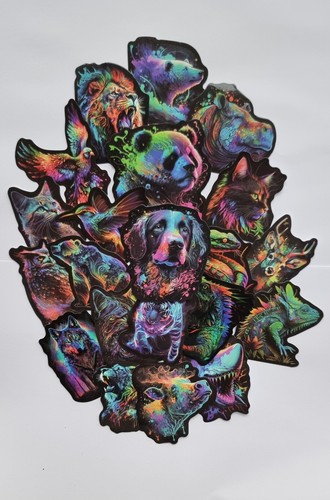 Animals stickers mural - x,